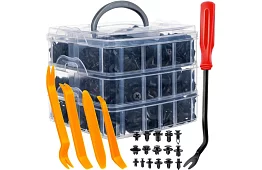 Univerzálny set auto klipov a spon + stahováky