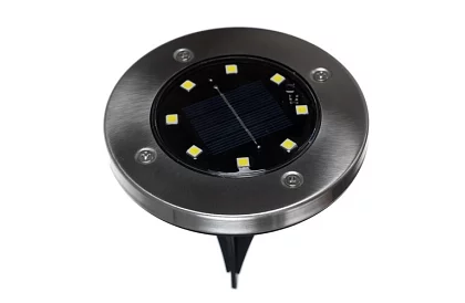 Solárne záhradné osvetlenie Disk Lights - 12 kusov