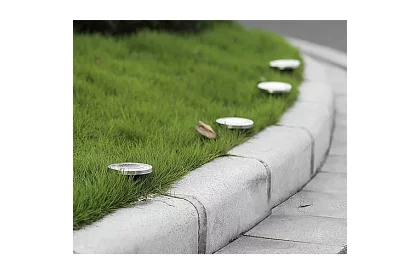 Solárne záhradné osvetlenie Disk Lights - 12 kusov