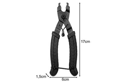 Kliešte na rýchlospojky reťazca