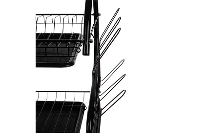 Odkvapkávač na riad - DUO black