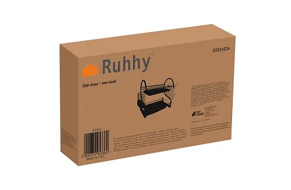 Odkvapkávač na riad - DUO black