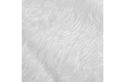 Podložka pod vianočný stromček - 90 cm - biela kožušina