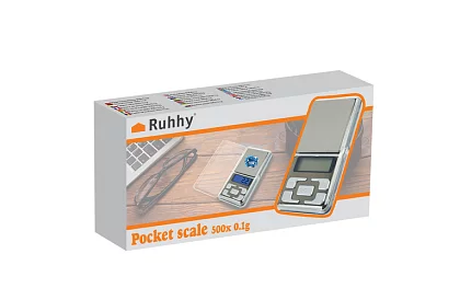 Digitálna vrecková váha na šperky – 0,01 g až 500 g