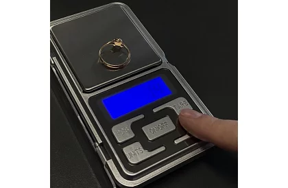 Digitálna vrecková váha na šperky – 0,01 g až 500 g