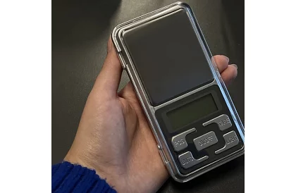 Digitálna vrecková váha na šperky – 0,01 g až 500 g