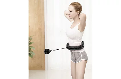 Masážny obruč – fitness hula hoop