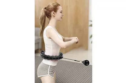 Masážny obruč – fitness hula hoop