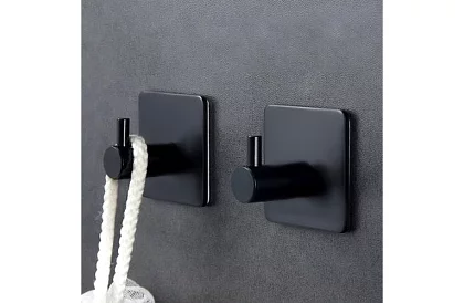 Kúpeľňový nalepovací vešiak – sada 4 ks