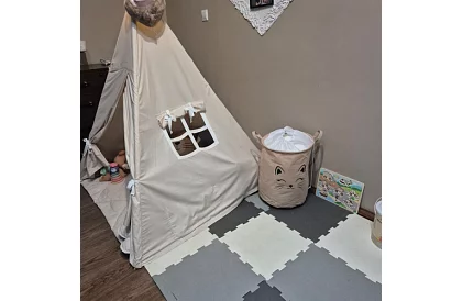 Koš na hračky, prádlo – organizér 42 l