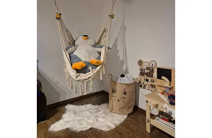 Koš na hračky, prádlo – organizér 42 l