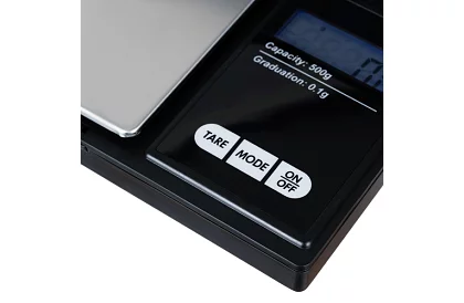Váha s podsvieteným displejom na šperky 0,1 g až 500 g
