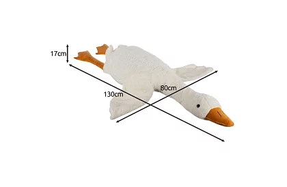 Veľká plyšová husa – 130 cm