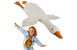 Veľká plyšová husa – 130 cm