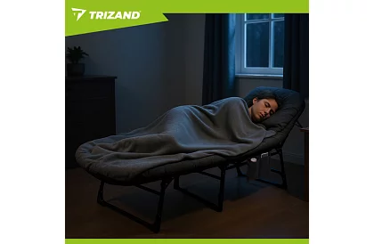 Kempingová skladacia posteľ s matracou – nosnosť 150 kg