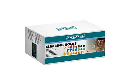 Lezecké chyty – lezecká sada pre deti 20 kameňov + 2 madlá