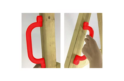 Lezecké chyty – lezecká sada pre deti 20 kameňov + 2 madlá