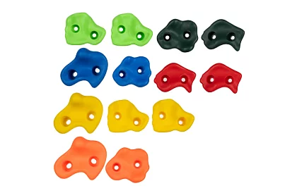 Lezecké chyty – lezecká sada pre deti 13 kameňov + 2 madlá