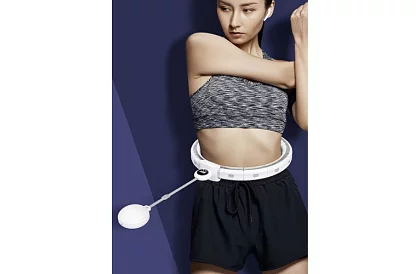 Masážny obruč s počítadlom – fitness Hula Hoop