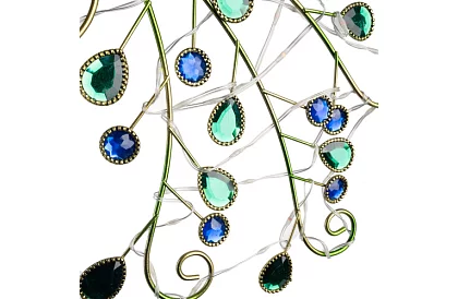 Záhradná solárna lampa – Páv