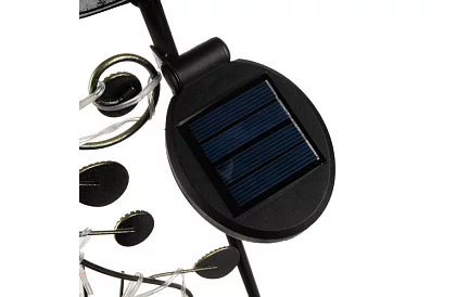 Záhradná solárna lampa – Páv