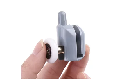 Kolečka pre posuvné dvere sprchových kútov 23 x 6 mm – 8 ks