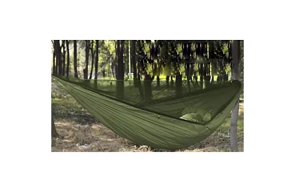 Turistická hojdačka s moskytiérou pre dve osoby – nosnosť 250 kg