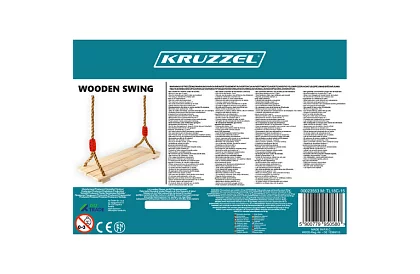 Detská závesná hojdačka na lanách