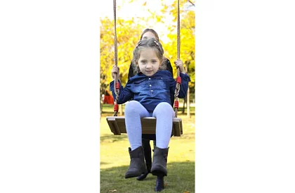 Detská závesná hojdačka na lanách