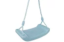 Detská závesná hojdačka na lanách – plastová – modrá