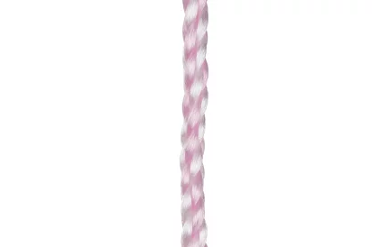 Detská závesná hojdačka na lanách – plastová – ružová