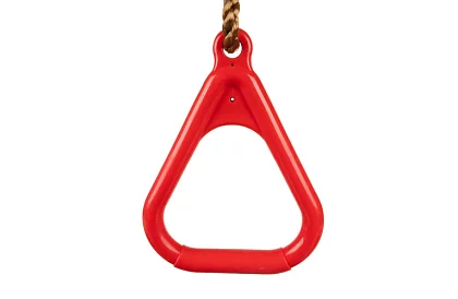 Detská závesná hojdačka s hrazdou na lanách – 2v1