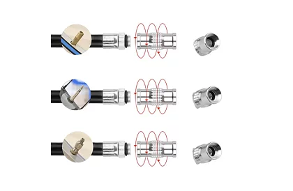 Ručná hliníková pumpa na kolesá + držiak