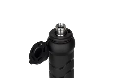 Ručná hliníková pumpa na kolesá + držiak