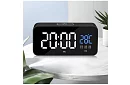LED hodiny s budíkom - clapping clock