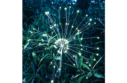 Solárne záhradné lampy 2 kusy – púpava