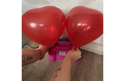 Elektrická pumpa na balónky