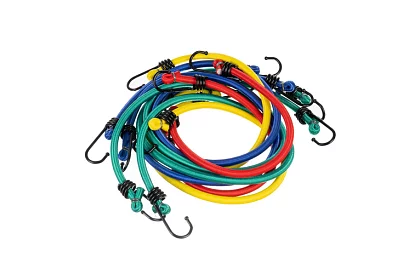 Upínacie gumy s hákmi – 12 ks v sade