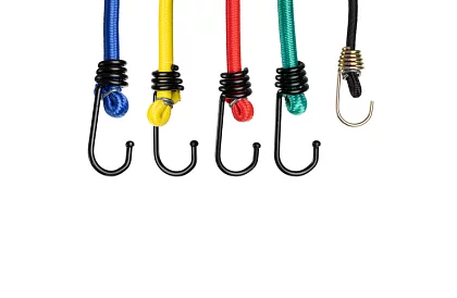 Upínacie gumy s hákmi – 12 ks v sade