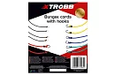 Upínacie gumy s hákmi – 12 ks v sade