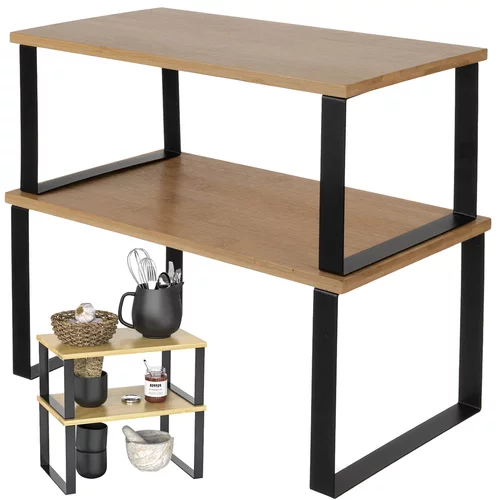 Bambusové police 2 ks – organizér