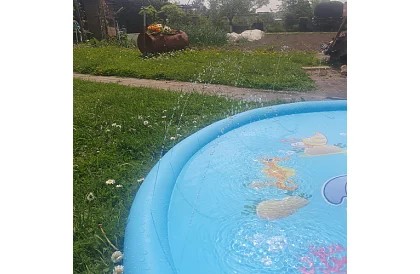 Detské vodné brodisko s fontánou