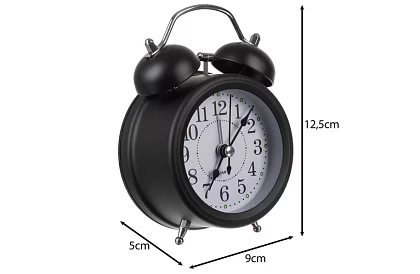 Retro budík s LED podsvietením