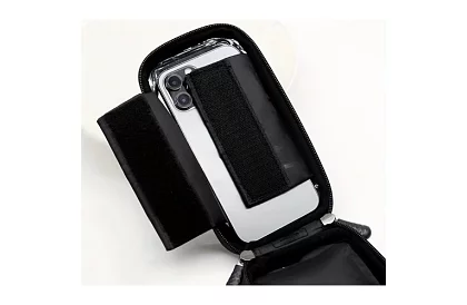 Vodotesná taška na bicykel s držiakom na mobil