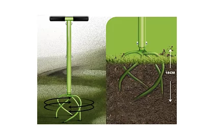 Záhradný ručný kultivátor - kyprič pôdy