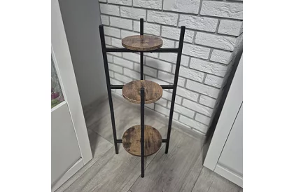 Kvetinový stolík - 3 poschodový