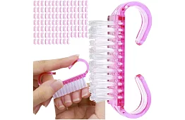 Kartáčky na nechty 100 kusov – odstránenie prachu po pilovaní