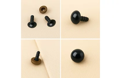 Oči a nosy pre plyšové hračky – sada 560 kusov + puzdro