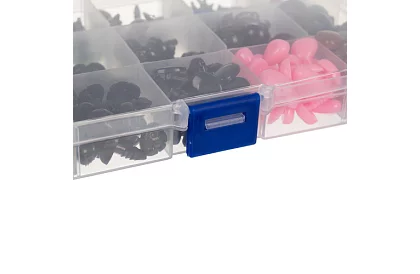 Oči a nosy pre plyšové hračky – sada 560 kusov + puzdro