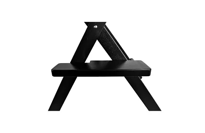 Profesionálne drevené kozmetické kreslo - čierne